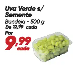 Dia Uva Verde s/ Semente Bandeja oferta
