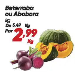 Dia Beterraba ou Abobora oferta