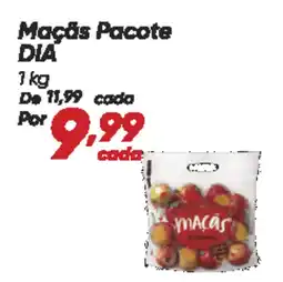 Dia Maçãs Pacote DIA oferta