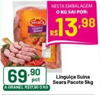 Comercial Esperança Linguiça Suína Seara Pacote oferta