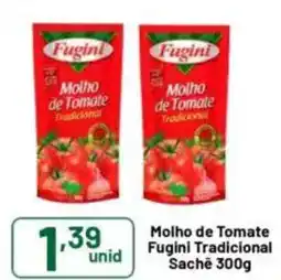Comercial Esperança Molho de Tomate Fugini Tradicional Sache oferta
