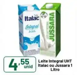 Comercial Esperança Leite Integral UHT unid Italac ou Jussara oferta