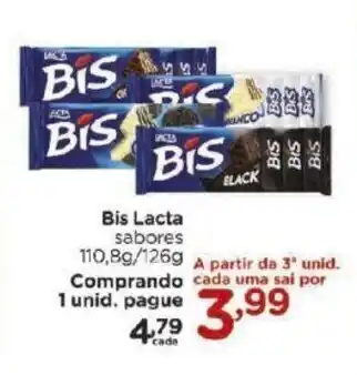 Carrefour Bairro Bis Lacta 100.8g / 126g oferta