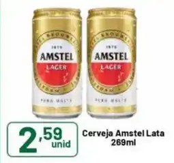 Comercial Esperança Cerveja Amstel Lata oferta