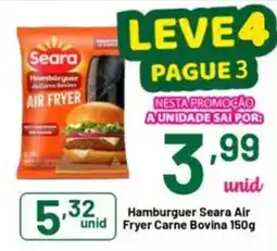 Comercial Esperança Hamburguer Seara Air unid Fryer Carne Bovina oferta