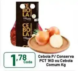 Comercial Esperança Cebola P/ Conserva PCT 1KG ou Cebola Comum oferta