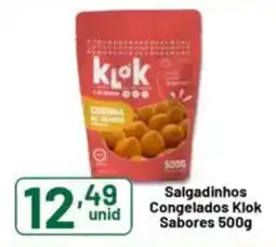 Comercial Esperança Salgadinhos Congelados Klok Sabores oferta