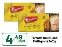 Comercial Esperança Torrada Bauducco Multigrãos oferta