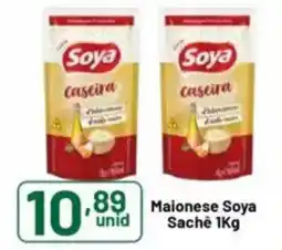 Comercial Esperança Maionese Soya Sachê oferta