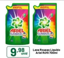 Comercial Esperança Lava Roupas Liquido Ariel oferta