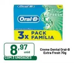 Comercial Esperança Creme Dental Oral-B Extra Fresh oferta