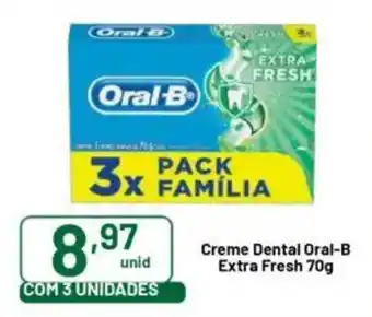 Comercial Esperança Creme Dental Oral-B Extra Fresh oferta
