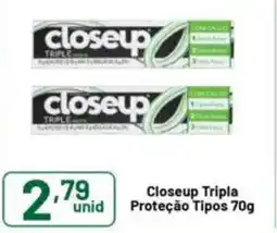 Comercial Esperança Closeup Tripla Proteção Tipos oferta