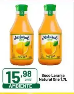 Comercial Esperança Suco Laranja unid Natural One oferta