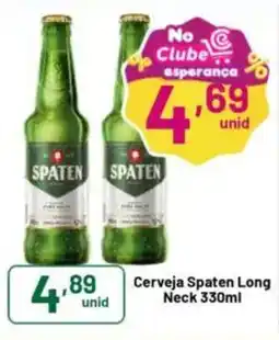 Comercial Esperança Cerveja Spaten Long Neck oferta