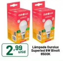 Comercial Esperança Lâmpada Ourolux Superled 9W Bivolt 6500K oferta