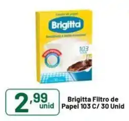 Comercial Esperança Brigitta Filtro de unid Papel 103 oferta