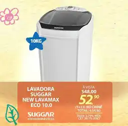 Lojas Cem Lavadora suggar new lavamax eco 10.0 oferta