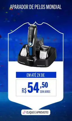 Casas Bahia Aparador de pelos mondial oferta