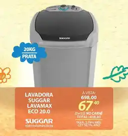 Lojas Cem Lavadora suggar lavamax eco 20.0 oferta