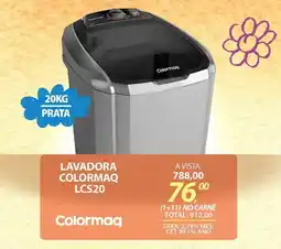 Lojas Cem Lavadora colormaq lcs20 oferta
