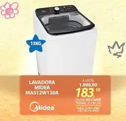 Lojas Cem Lavadora midea MA512W130A oferta