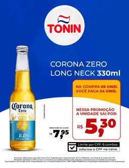 Tonin Superatacado Corona zero long neck oferta