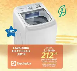 Lojas Cem Lavadora electrolux led14 oferta
