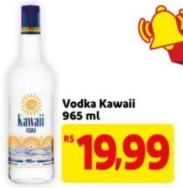 Mercado Extra Vodka Kawaii 965ml oferta