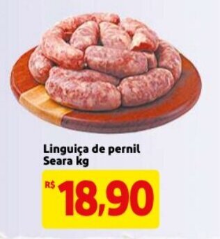 Mercado Extra Linguica de pernil Seara 1kg oferta
