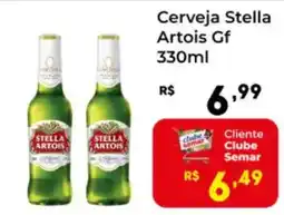 Semar Supermercado Cerveja Stella Artois Gf oferta
