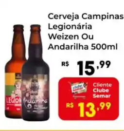 Semar Supermercado Cerveja Campinas Legionária Weizen Ou Andarilha oferta