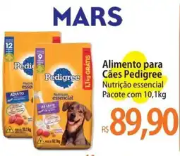 Atacadão Alimento para Cães Pedigree Nutrição essencial oferta