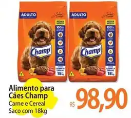 Atacadão Alimento para Cães Champ oferta