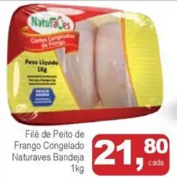 Mineirão Atacarejo Filé de Peito de Frango Congelado Naturaves Bandeja oferta