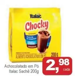 Mineirão Atacarejo Achocolatado em Pó Italac Sachê oferta