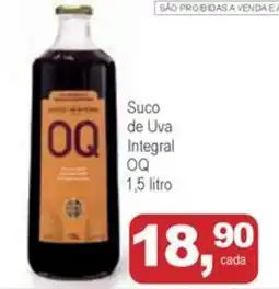 Mineirão Atacarejo Suco de Uva Integral OQ oferta