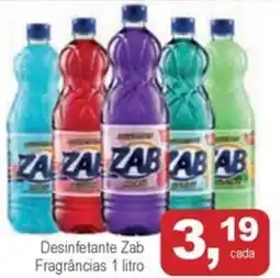 Mineirão Atacarejo Desinfetante Zab Fragrâncias oferta