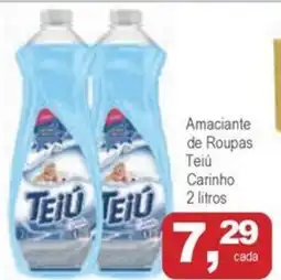 Mineirão Atacarejo Amaciante de Roupas Teiú Carinho oferta