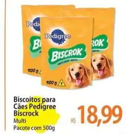 Atacadão Biscoitos para Cães Pedigree Biscrock Multi Pacote oferta