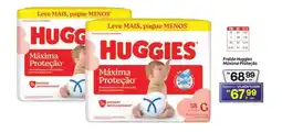 Fort Atacadista Fralda Huggies Máxima Proteção oferta