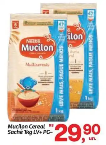Fort Atacadista Mucilon Cereal sachê oferta