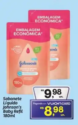 Fort Atacadista Sabonete Líquido Johnson's Baby Refil oferta