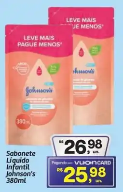 Fort Atacadista Sabonete Líquido Infantil Johnson's oferta