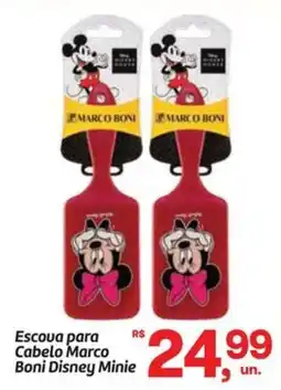 Fort Atacadista Escova para Cabelo Marco Boni Disney Minie oferta