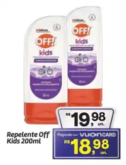 Fort Atacadista Repelente Off Kids oferta