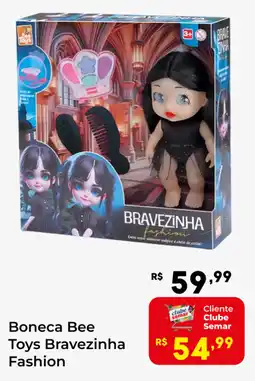 Semar Supermercado Boneca Bee Toys Bravezinha Fashion oferta