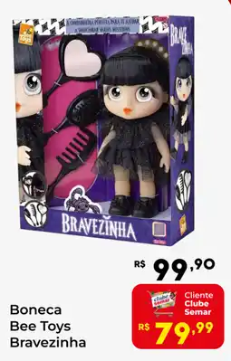 Semar Supermercado Boneca Bee Toys Bravezinha oferta