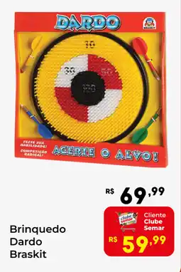 Semar Supermercado Brinquedo Dardo Braskit oferta