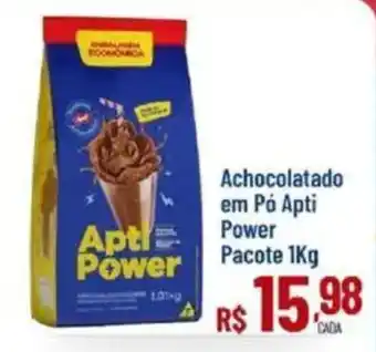 Achocolatado em Pó Apti Power Pacote
